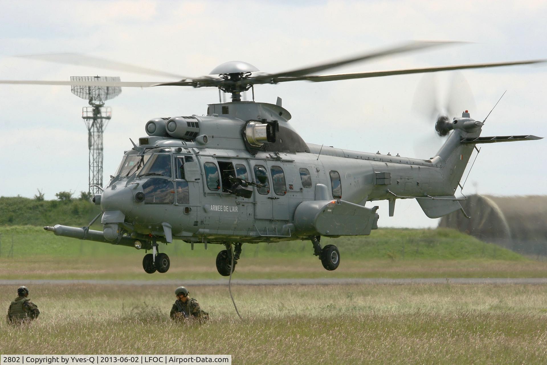 2802, 2012 Eurocopter EC-725R2 Caracal C/N 2802, French Air Force Eurocopter EC-725R2 Caracal, Chateaudun Air Base 279 (LFOC) open day 2013