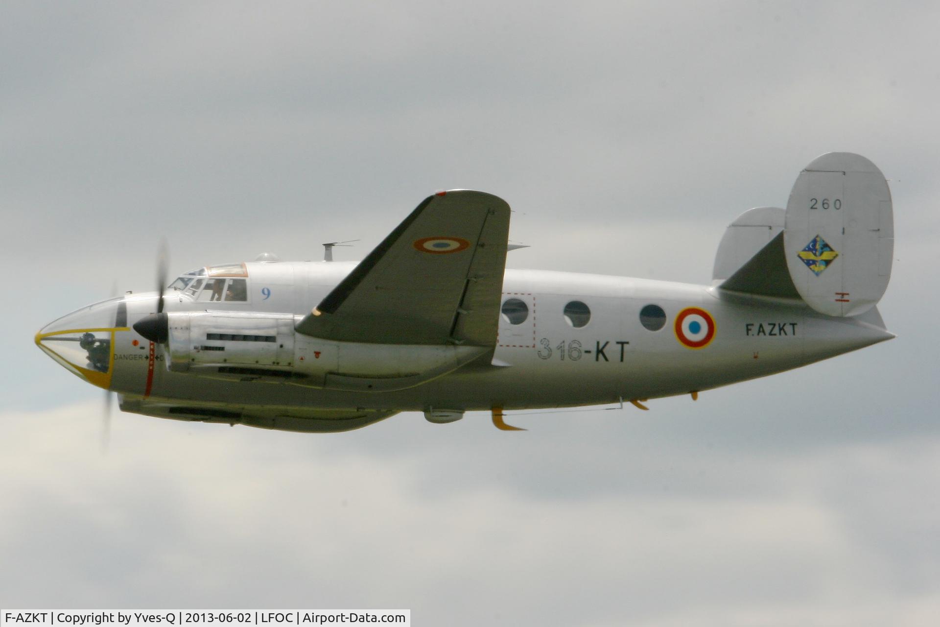 F-AZKT, 1954 Dassault MD-311 Flamant C/N 260, Dassault MD-311 Flamant, Solo display, Chateaudun Air Base 279 (LFOC) open day 2013