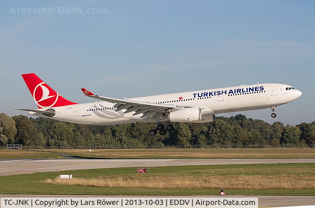 TC-JNK, 2010 Airbus A330-343X C/N 1172, Turkish Airlines