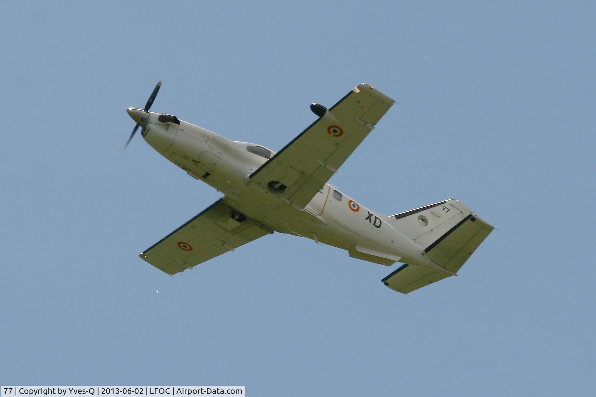 77, Socata TBM-700A C/N 77, Socata TBM-700A, ETM 01.040 Moselle, Solo display, Chateaudun Air Base 279 (LFOC) open day 2013