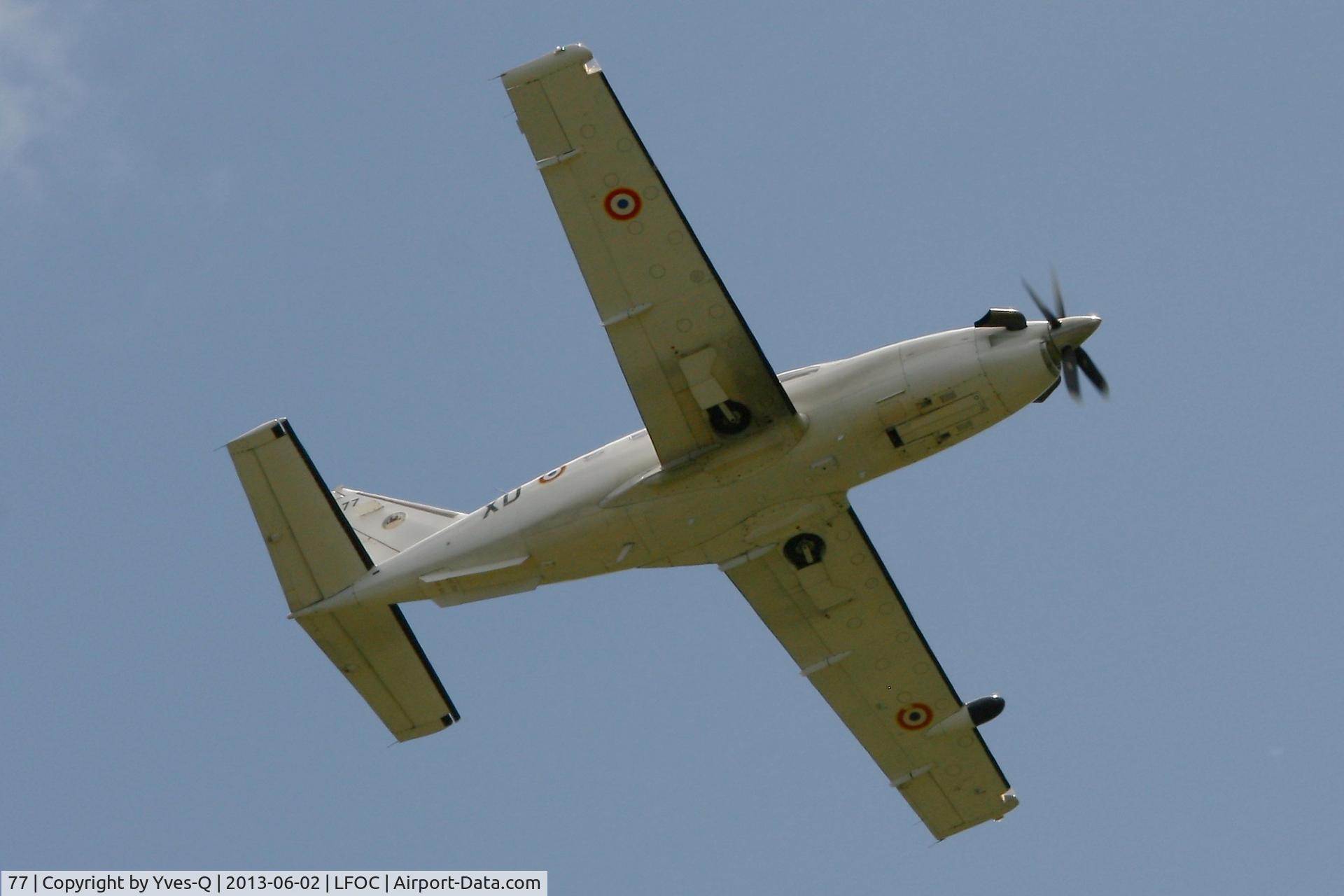 77, Socata TBM-700A C/N 77, Socata TBM-700A, ETM 01.040 Moselle, Solo display, Chateaudun Air Base 279 (LFOC) open day 2013