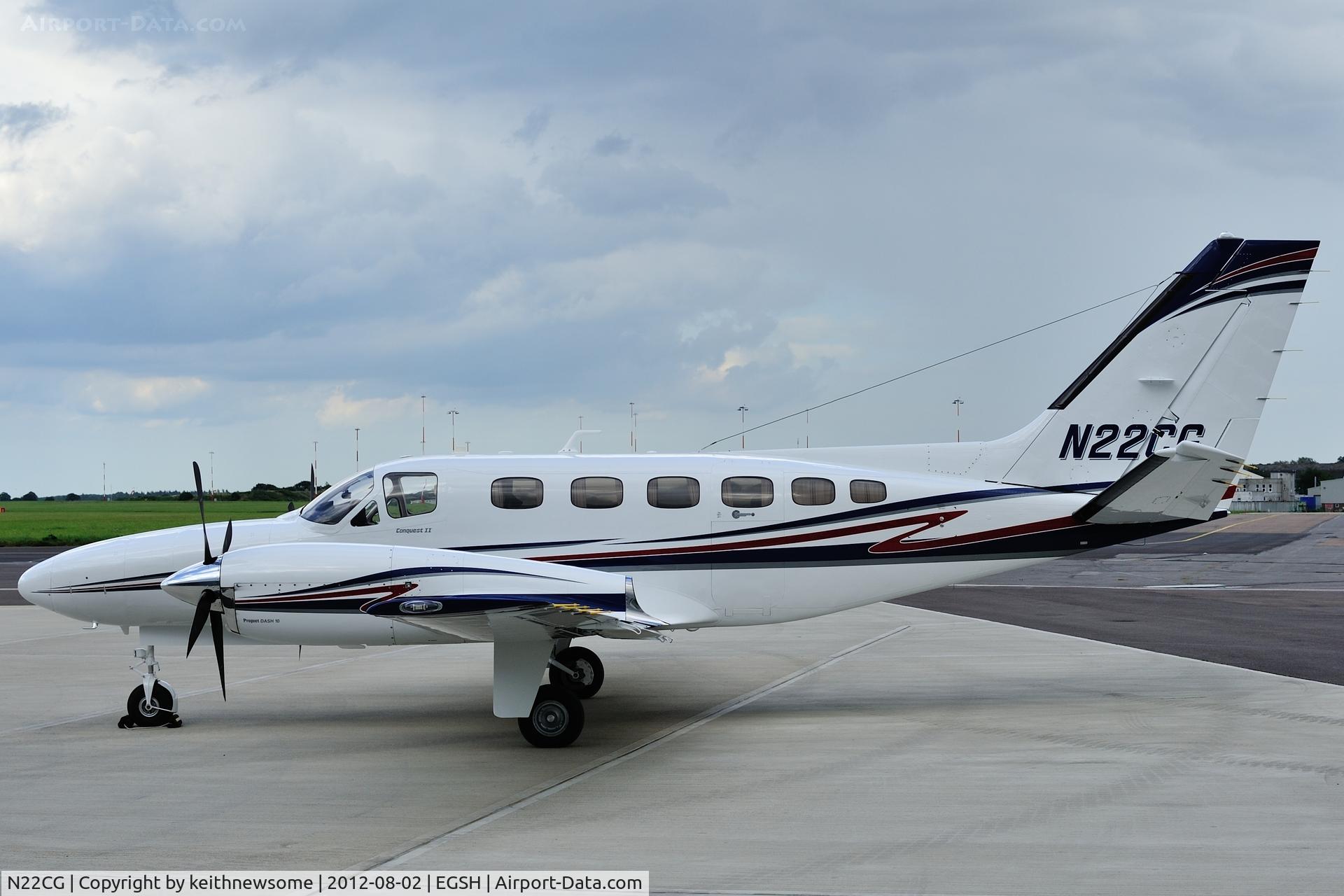 N22CG, 1979 Cessna 441 C/N 441-0119, Nice visitor !