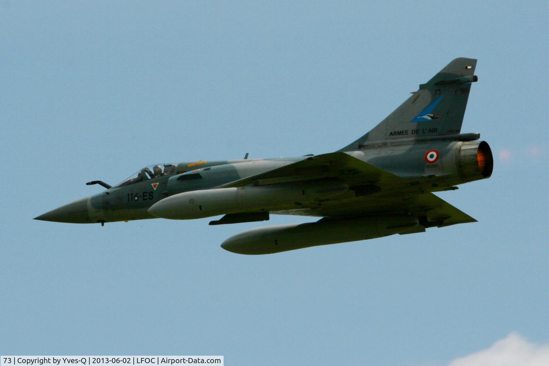 73, Dassault Mirage 2000-5F C/N 311, Dassault Mirage 2000-5F, Solo Display, Chateaudun Air Base 279 (LFOC) Open day 2013