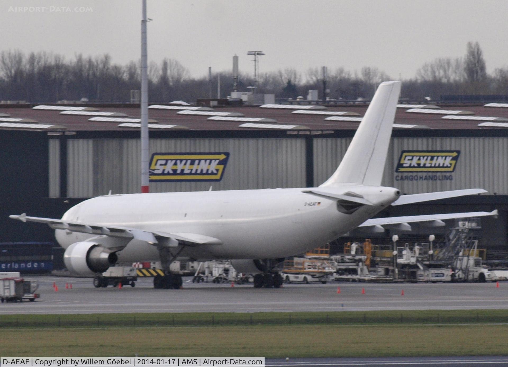 D-AEAF, 2002 Airbus A300B4-622R(F) C/N 836, Parking on the Cargo site of Schiphol Airport