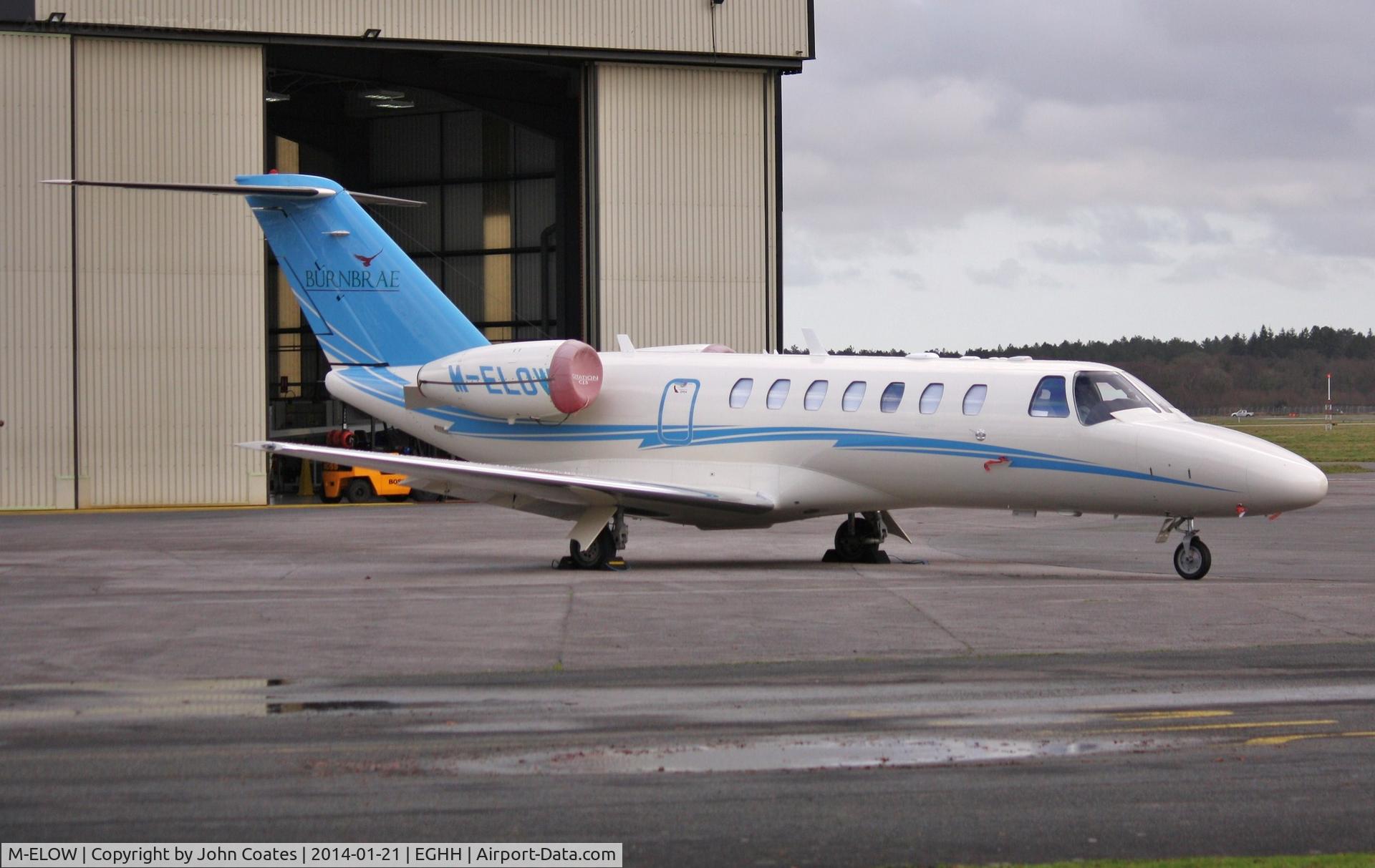 M-ELOW, 2007 Cessna 525B CitationJet CJ3 C/N 525B-0148, Soon to depart