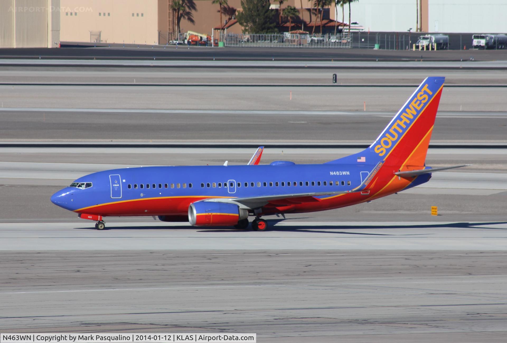 N463WN, 2004 Boeing 737-7H4 C/N 32467, Boeing 737-700