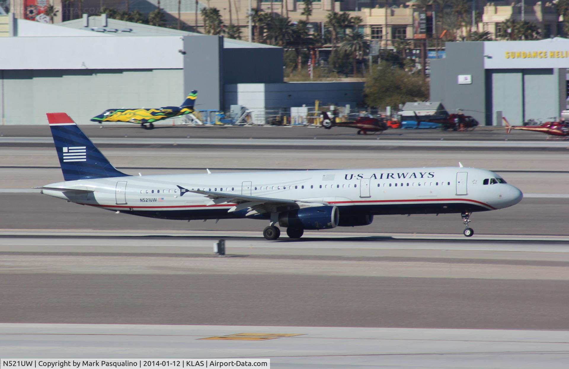 N521UW, 2009 Airbus A321-231 C/N 3944, Airbus A321