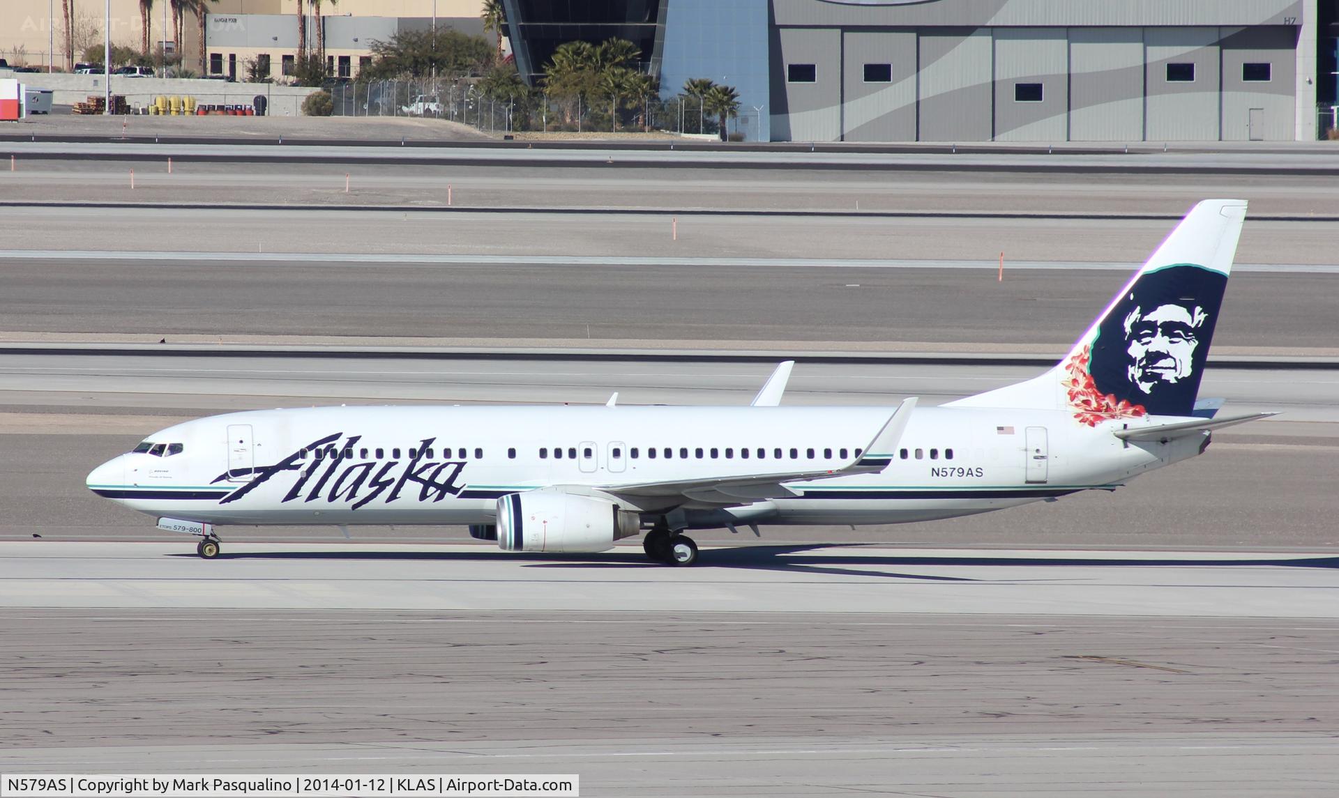 N579AS, 2007 Boeing 737-890 C/N 35187, Boeing 737-800