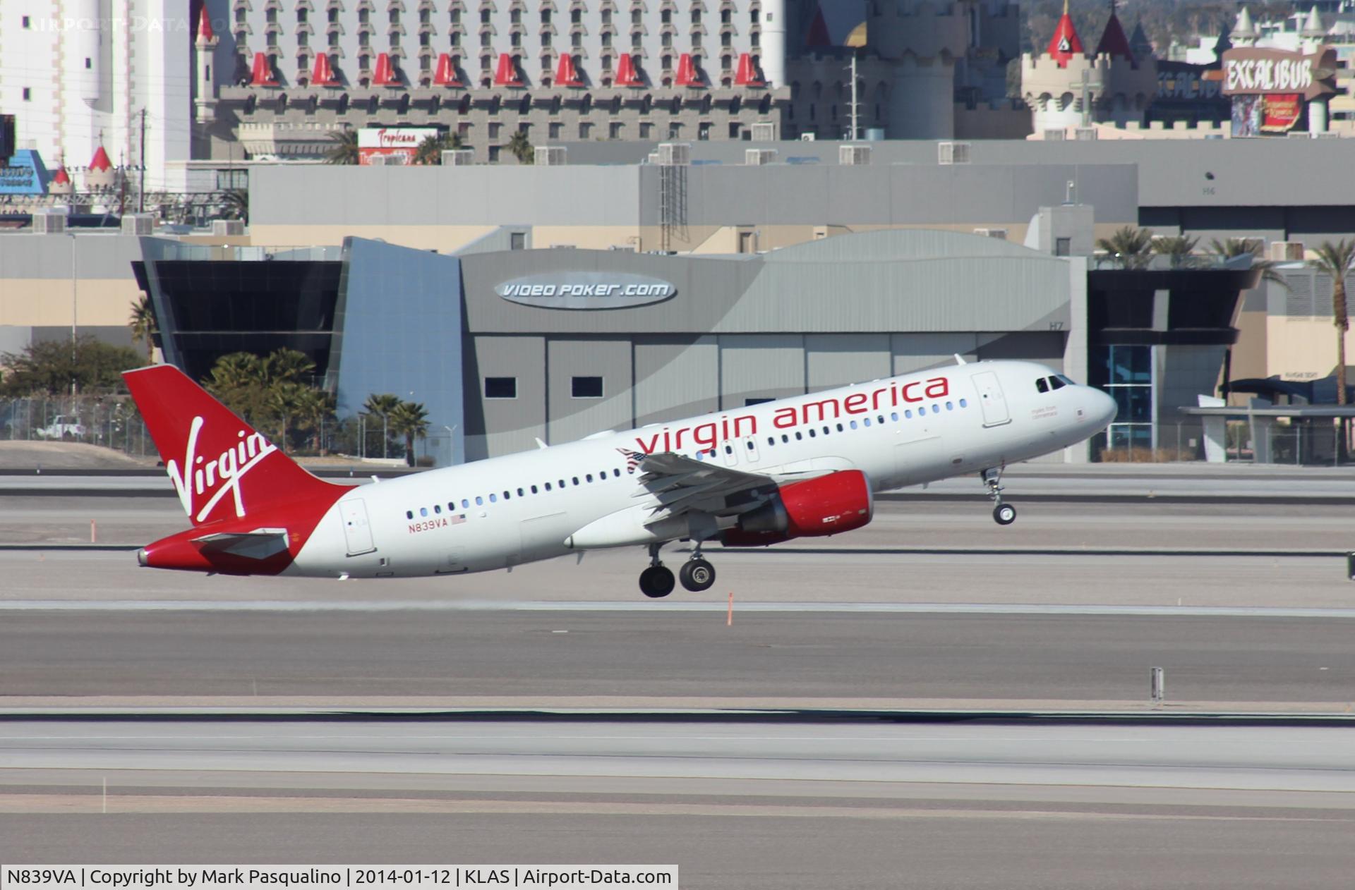 N839VA, 2011 Airbus A320-214 C/N 4610, Airbus A320