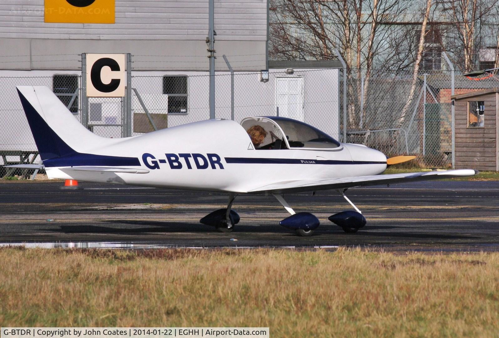 G-BTDR, 1995 Aero Designs Pulsar C/N PFA 202-11962, Resident waiting to depart