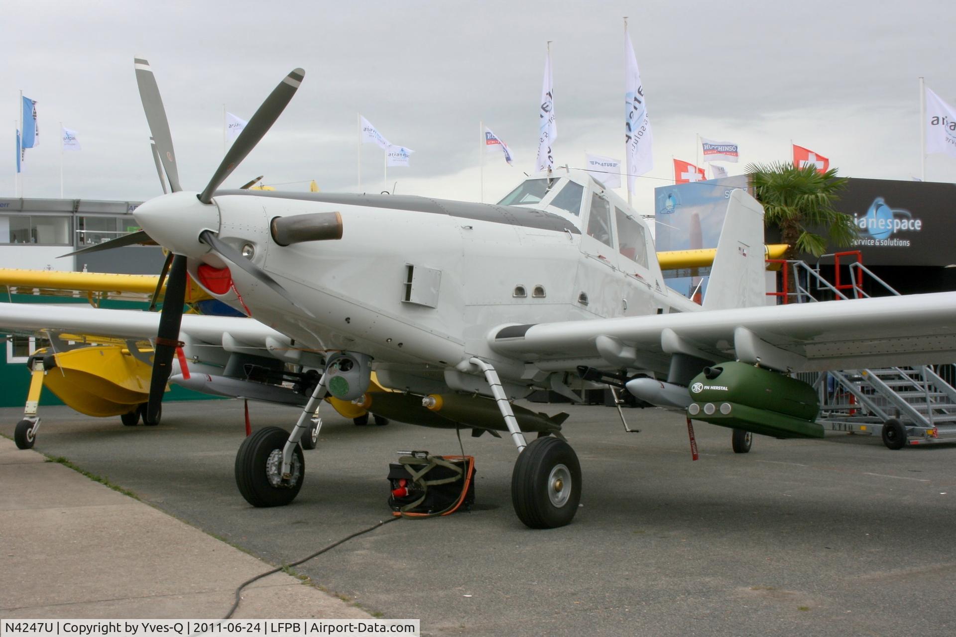 N4247U, Air Tractor AT-802 C/N 802-4001, Air Tractor AT-802U Air Truck (N4247U), Paris Le Bourget (LFPB-LBG) air show 2011