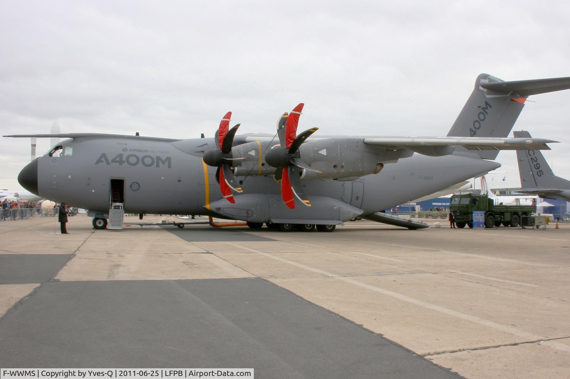 F-WWMS, 2010 Airbus A400M Atlas C/N 003, Airbus Military A-400M Atlas, Static display, Paris Le Bourget (LFPB-LBG) Air Show in june 2011