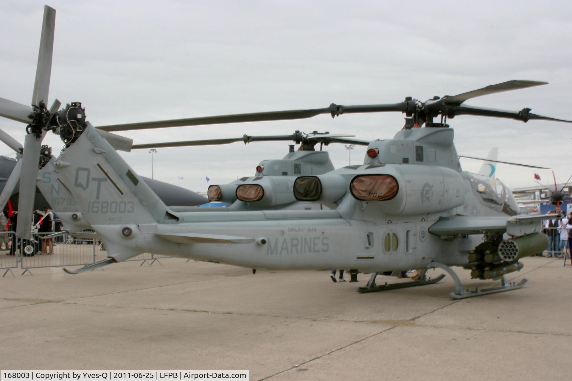 168003, Bell AH-1Z Viper C/N 59015, Bell Textron AH-1Z Super Cobra, Static Display Paris-Le Bourget (LFPB-LBG) Air Show 2011