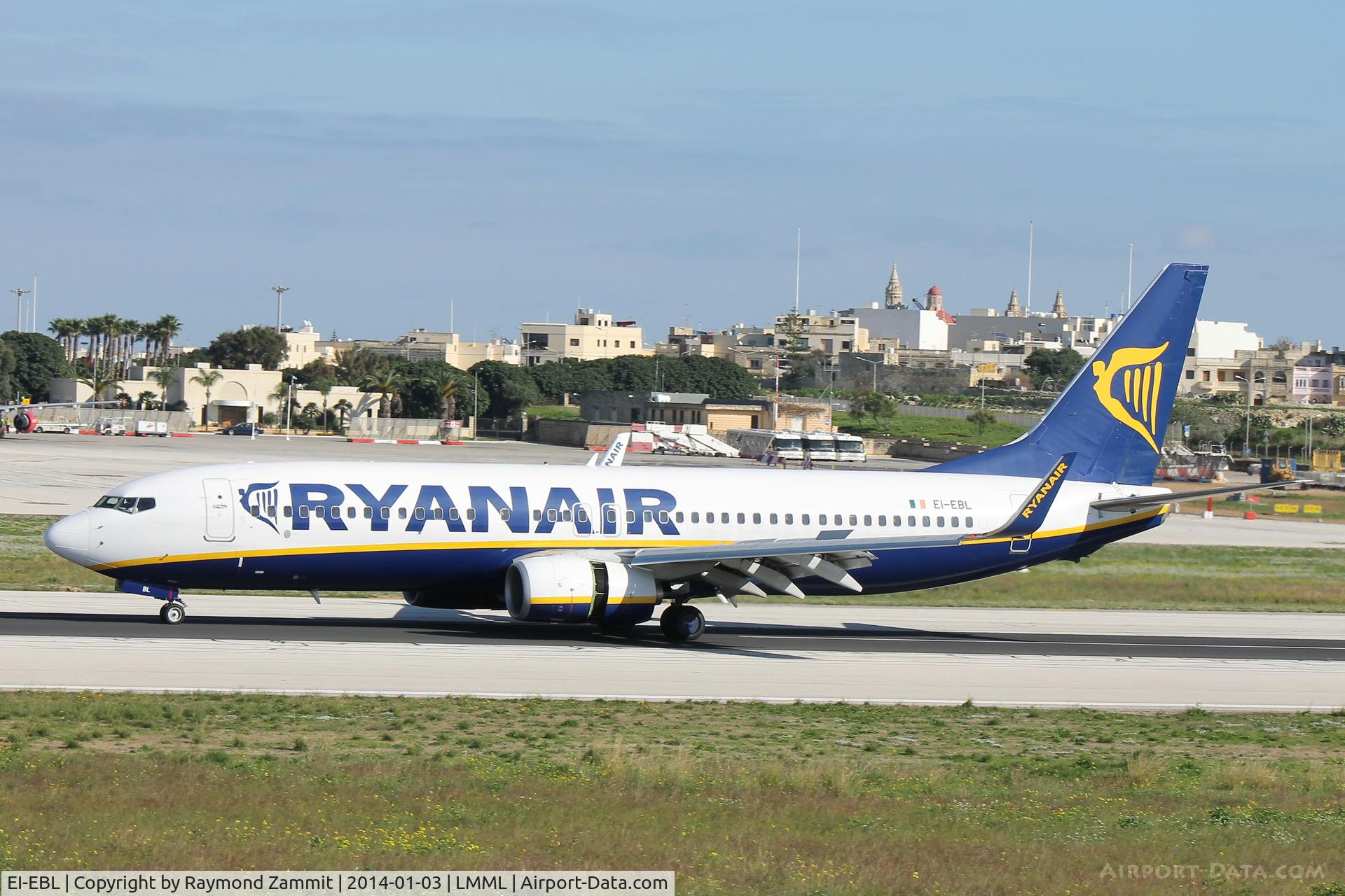 EI-EBL, 2009 Boeing 737-8AS C/N 37529, B737 EI-EBL Ryanair