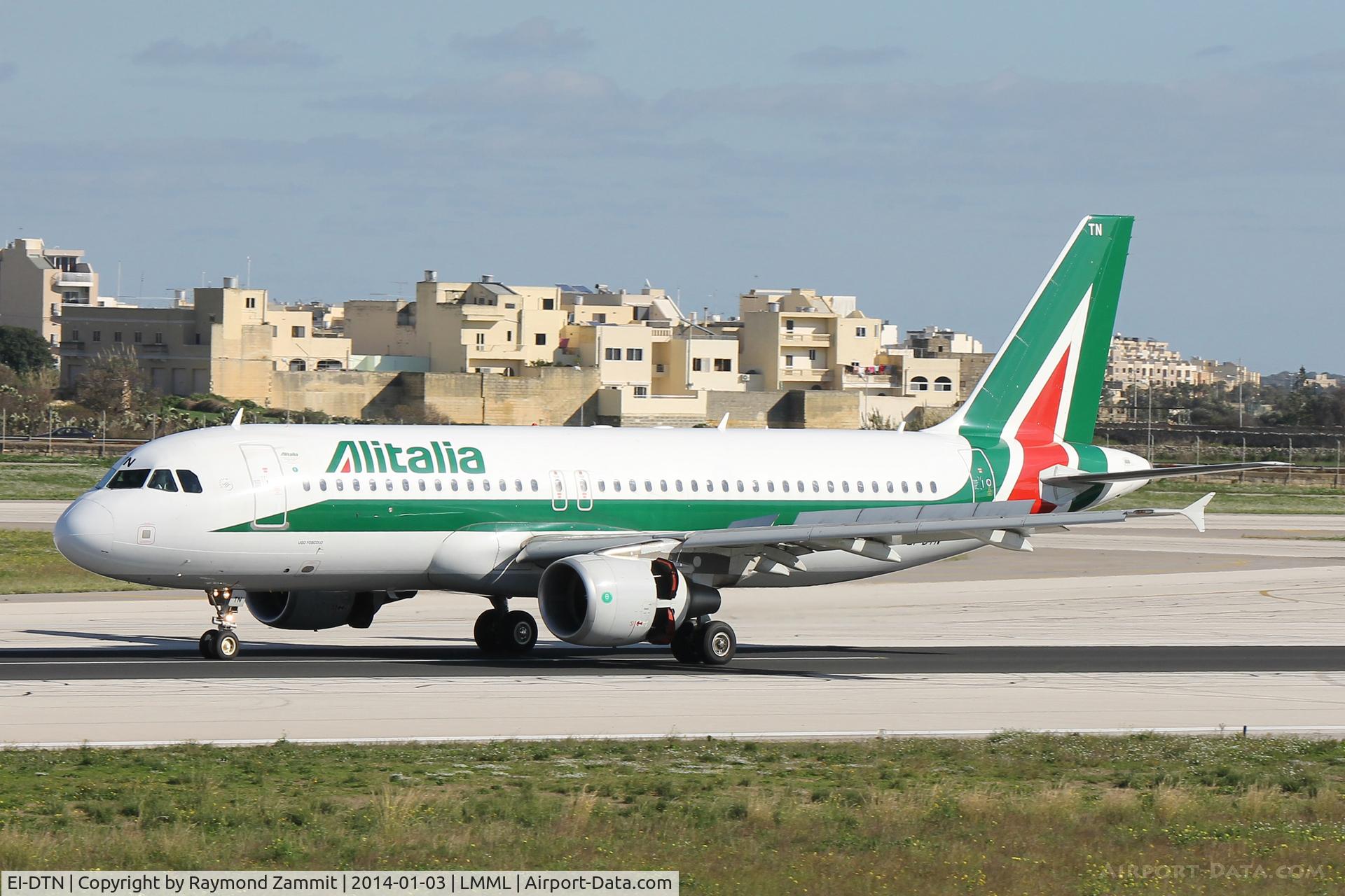 EI-DTN, 2009 Airbus A320-216 C/N 4143, A320 EI-DTN Alitalia