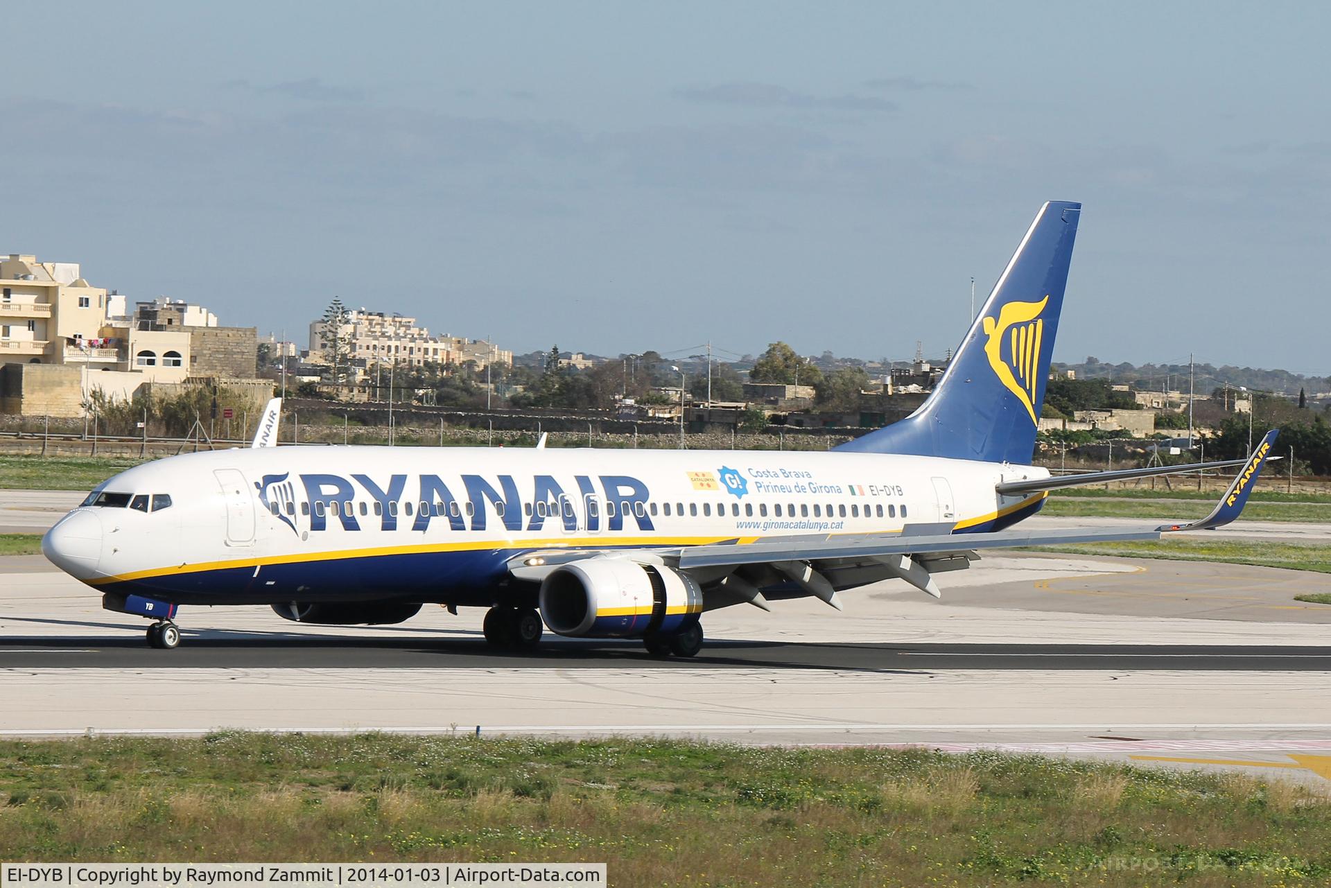 EI-DYB, 2008 Boeing 737-8AS C/N 33633, B737 EI-DYB Ryanair