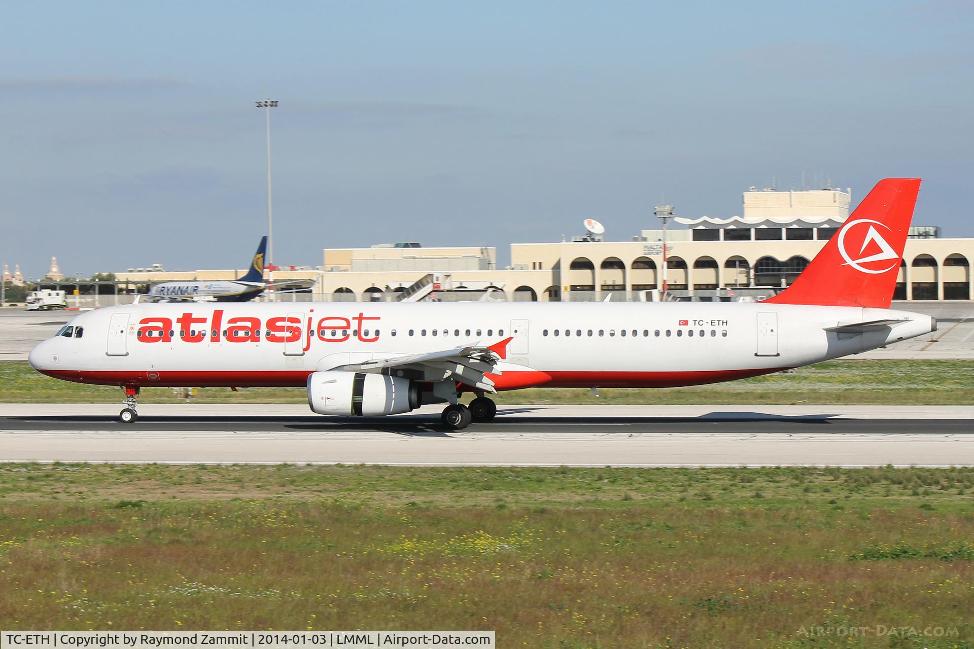 TC-ETH, 1999 Airbus A321-231 C/N 968, A321 TC-ETH Atlasjet