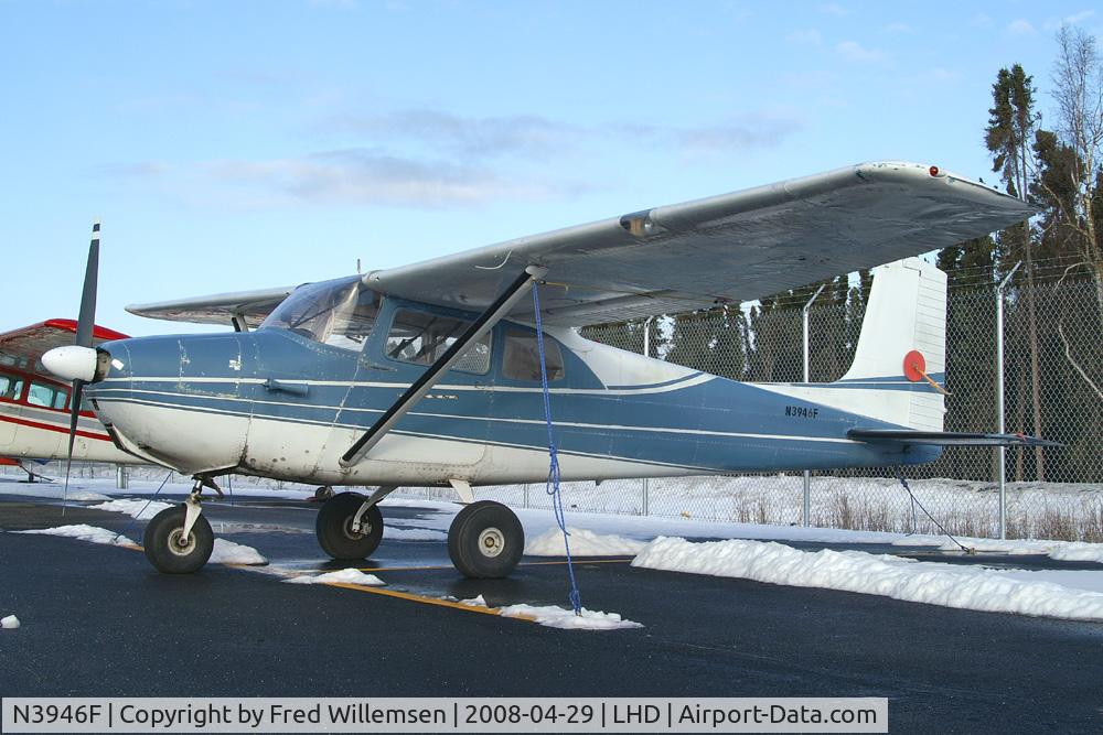 N3946F, 1958 Cessna 172 C/N 36846, Lake Hood, AK April 2008