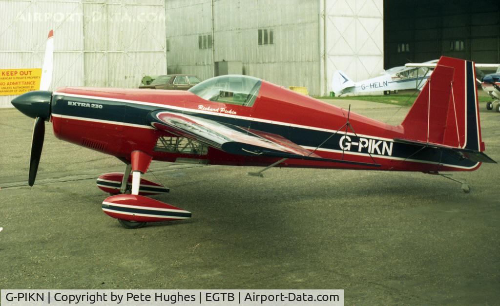 G-PIKN, 1986 Extra EA-230 C/N 008, G-PIKN Extra 230 at Booker
