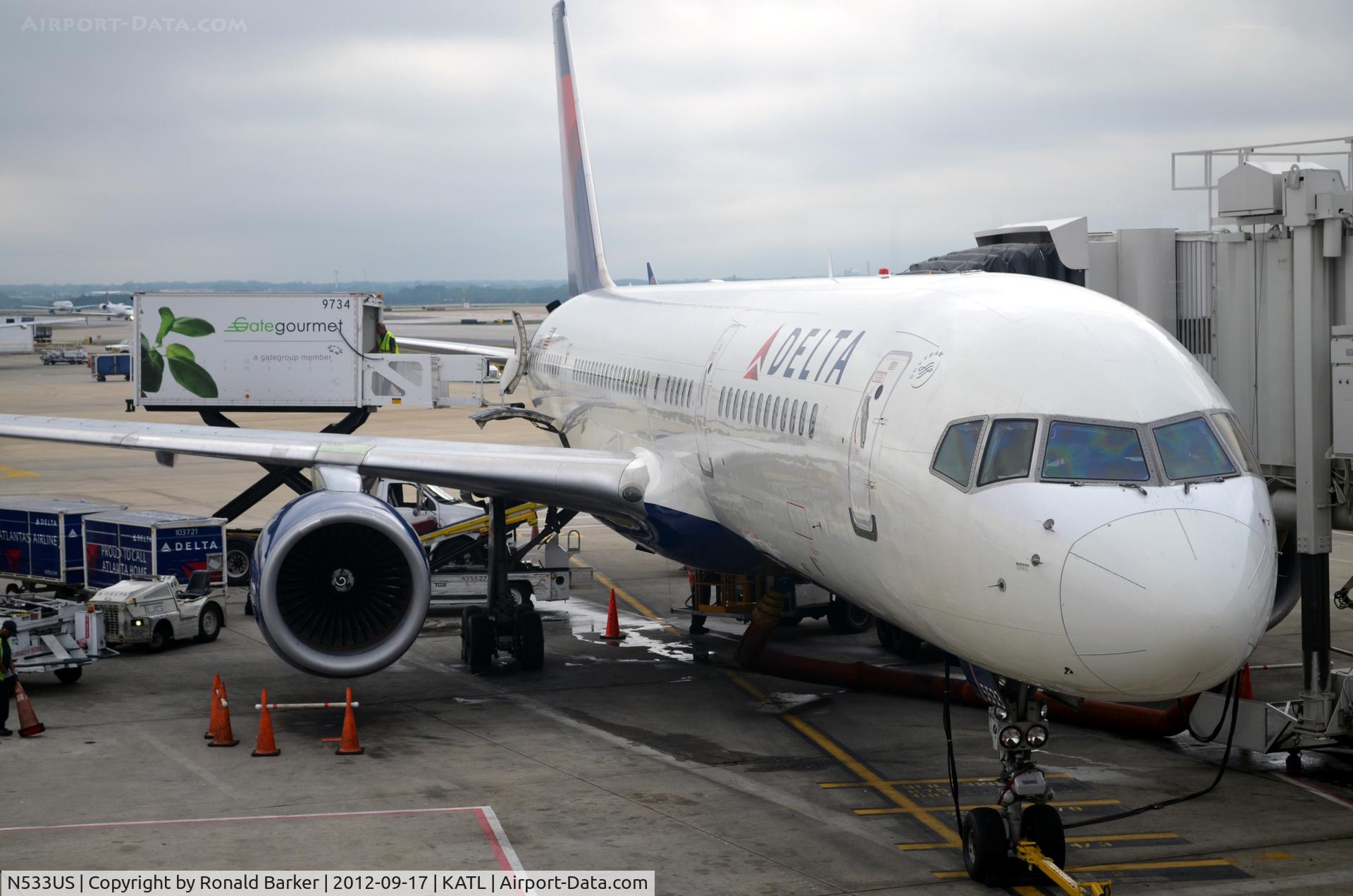 N533US, 1988 Boeing 757-251 C/N 24264, Fleet number 5533 Atlanta