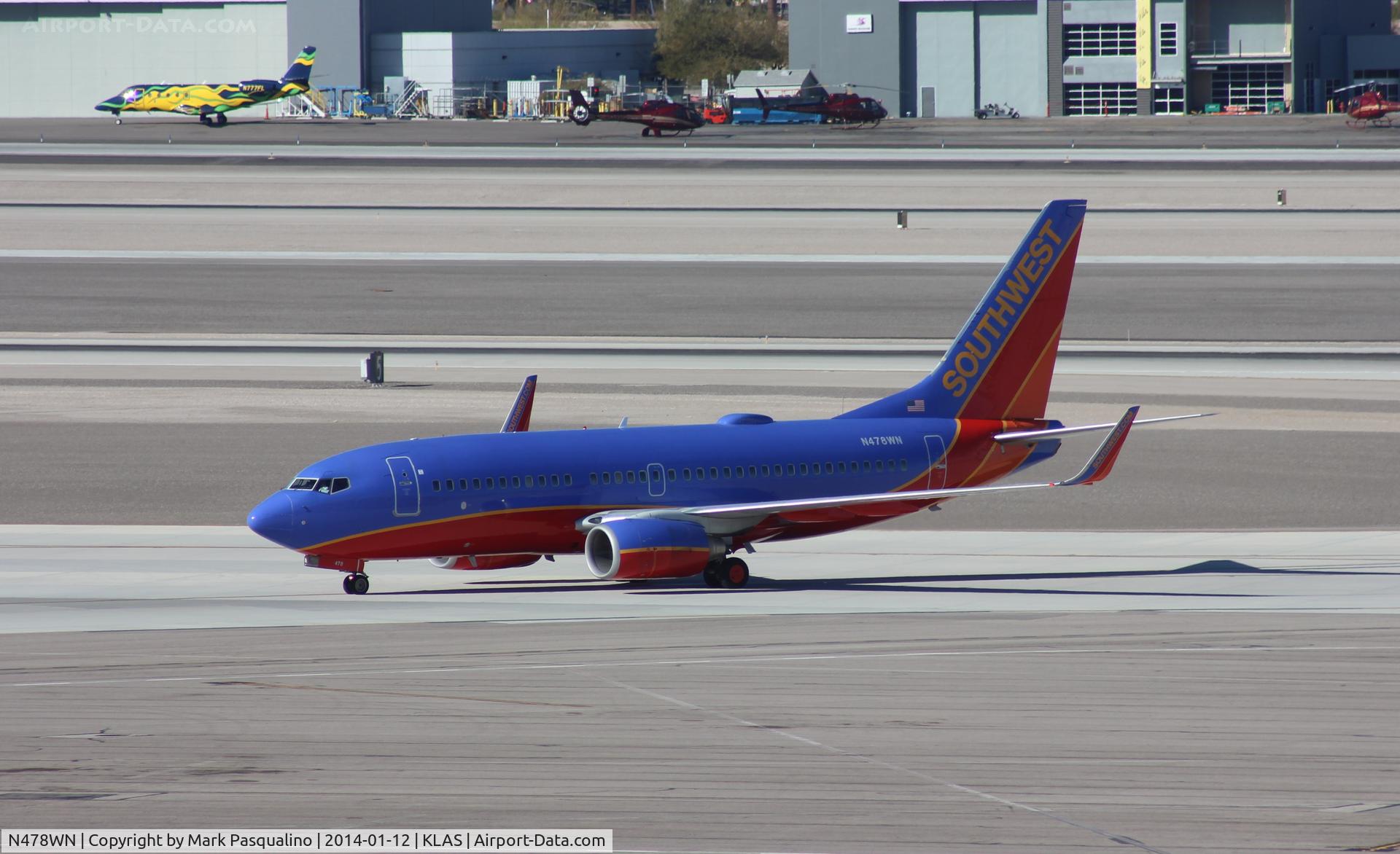 N478WN, 2004 Boeing 737-7H4 C/N 33989, Boeing 737-700