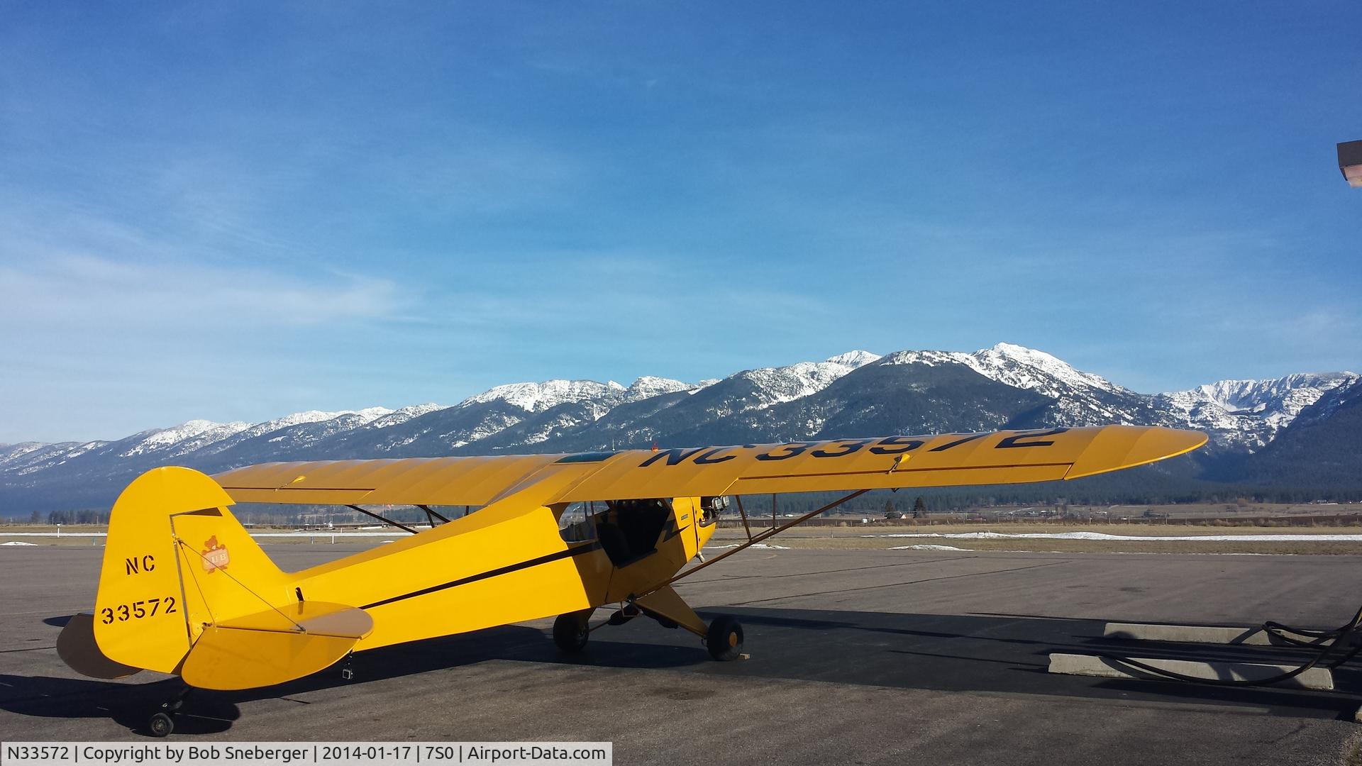 N33572, 1945 Piper J3C-65 Cub C/N 14049, Ronan Montana