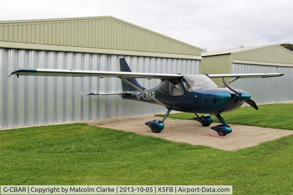 G-CBAR, 2003 Stoddard-Hamilton Glastar C/N PFA 295-13133, Stoddard-Hamilton Glastar, Fishburn Airfield UK, September 2013.