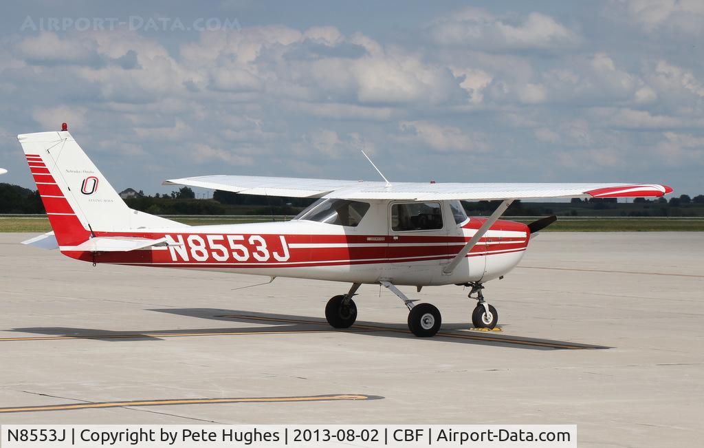 N8553J, 1967 Cessna 150G C/N 15066453, N8553J Cessna 150 at Council Bluffs, Iowa
