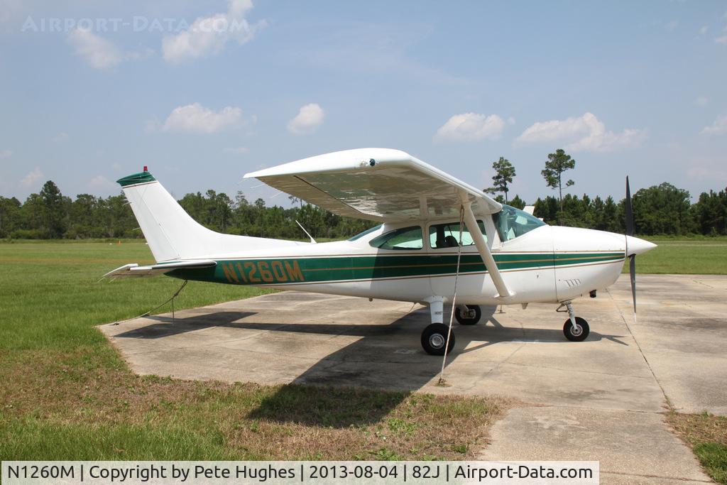 N1260M, 1975 Cessna 182P Skylane C/N 18264264, N1260M Cessna 182 at Ferguson, Pensacola, FL