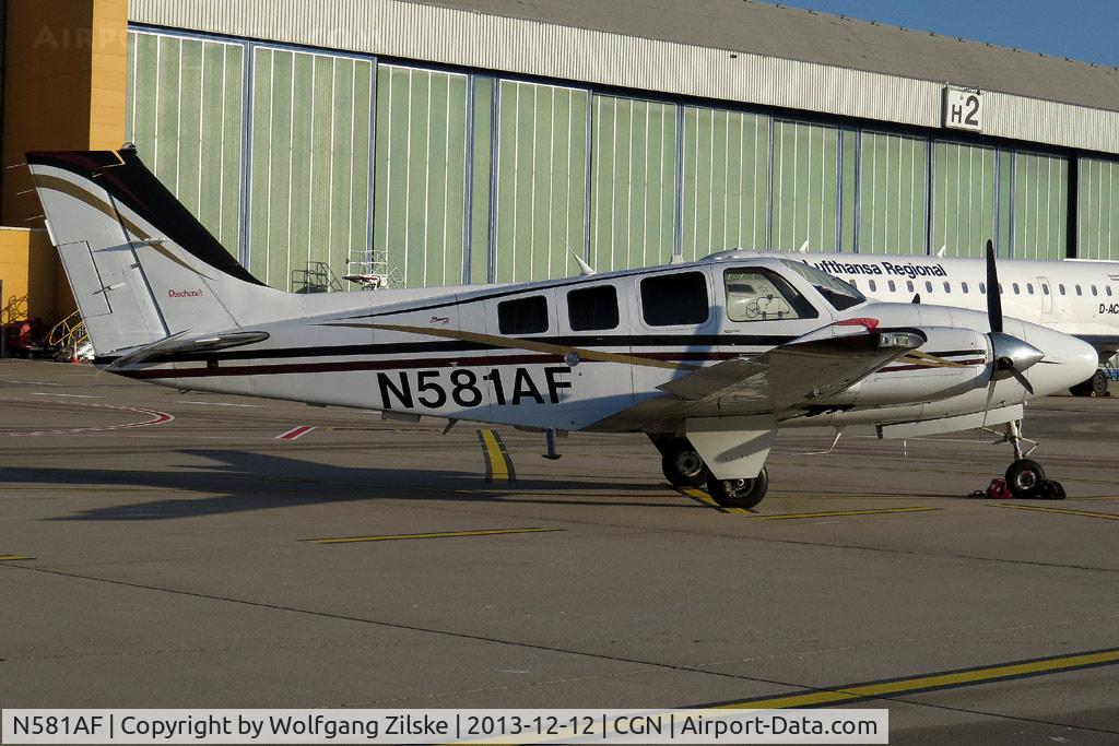 N581AF, 2003 Raytheon Aircraft Company 58 C/N TH-2063, visitor