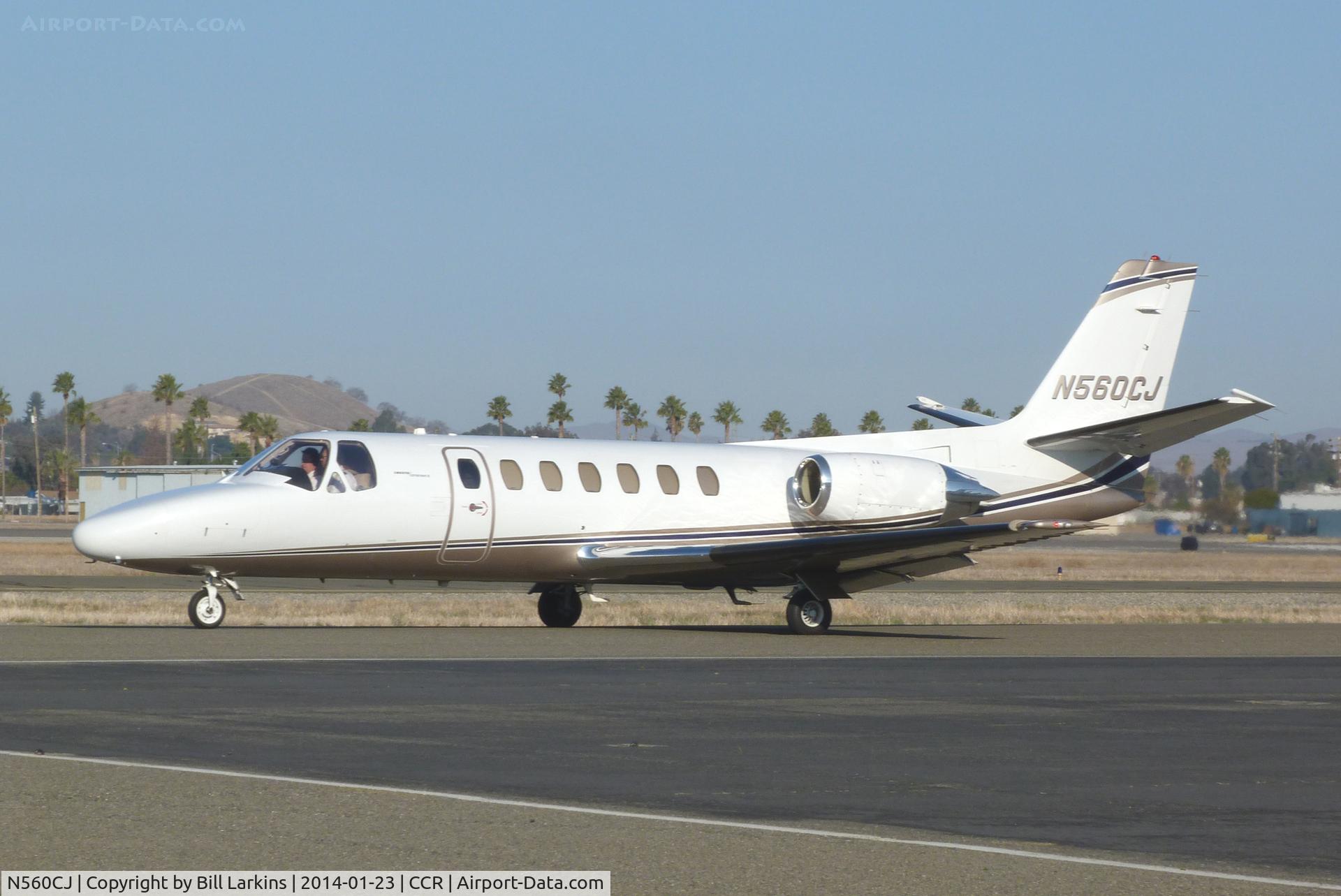 N560CJ, 1990 Cessna 560 C/N 5600086, Visitor