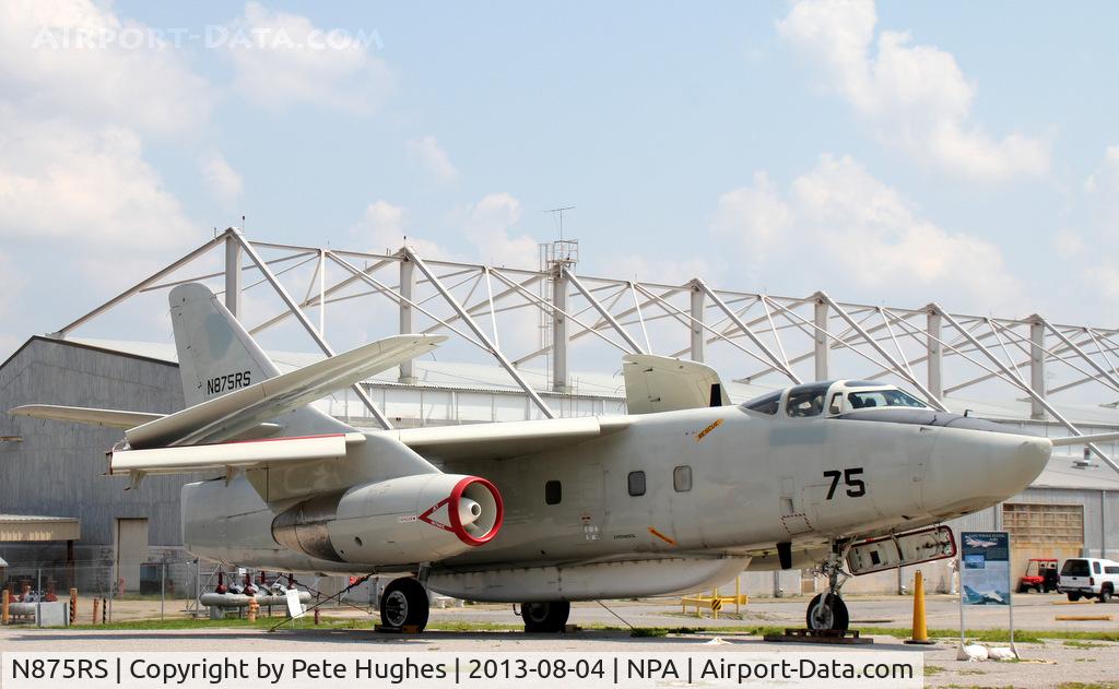 N875RS, 1960 Douglas EA-3B Skywarrior C/N 12111, N875RS EA-3B outside at the USNaval Aviation Museum at Pensacola