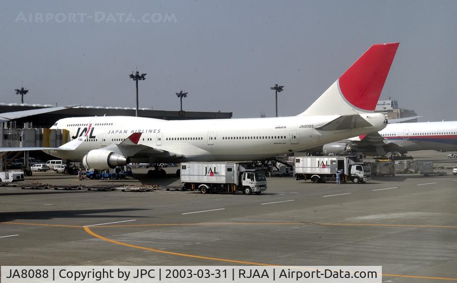 JA8088, 1992 Boeing 747-446 C/N 26341, Old JAL B747/400