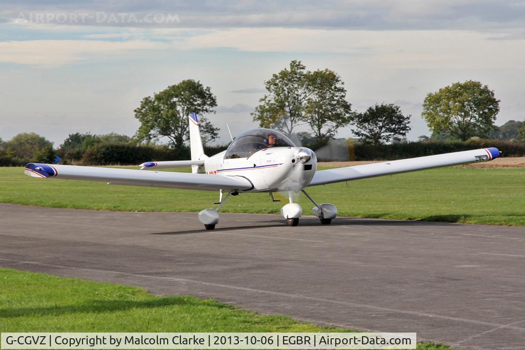 G-CGVZ, 2011 Zenair CH-601 XL C/N LAA 162B-14990, Zenair CH 601XL at The Real Aeroplane Club's Pre-Hibernation Fly-In, Breighton Airfield, October 2013.