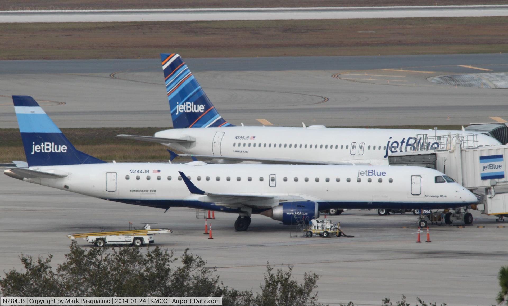 N284JB, 2008 Embraer 190AR (ERJ-190-100IGW) C/N 19000144, ERJ-190-100 IGW
