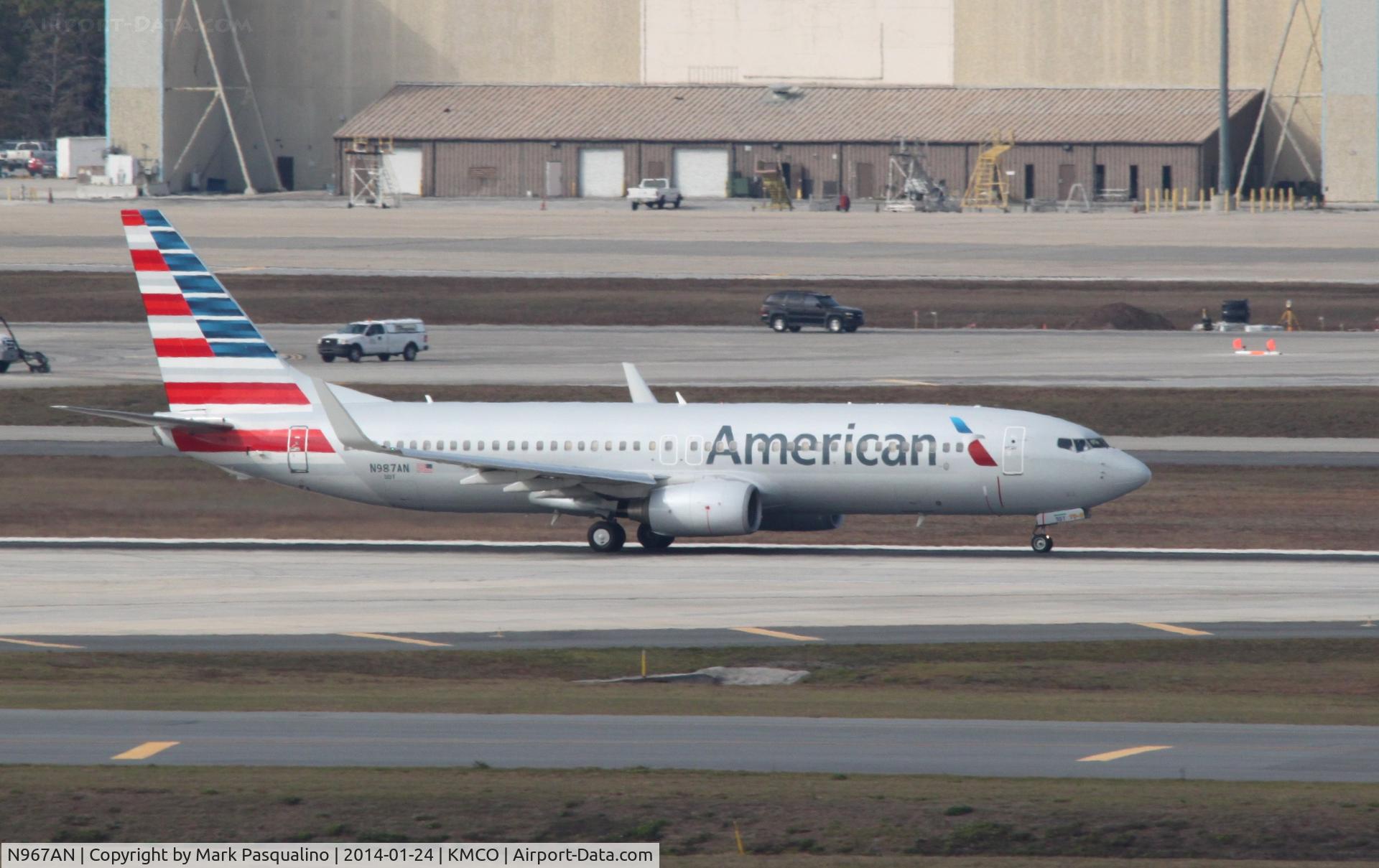 N967AN, 2001 Boeing 737-823 C/N 29545, Boeing 737-800