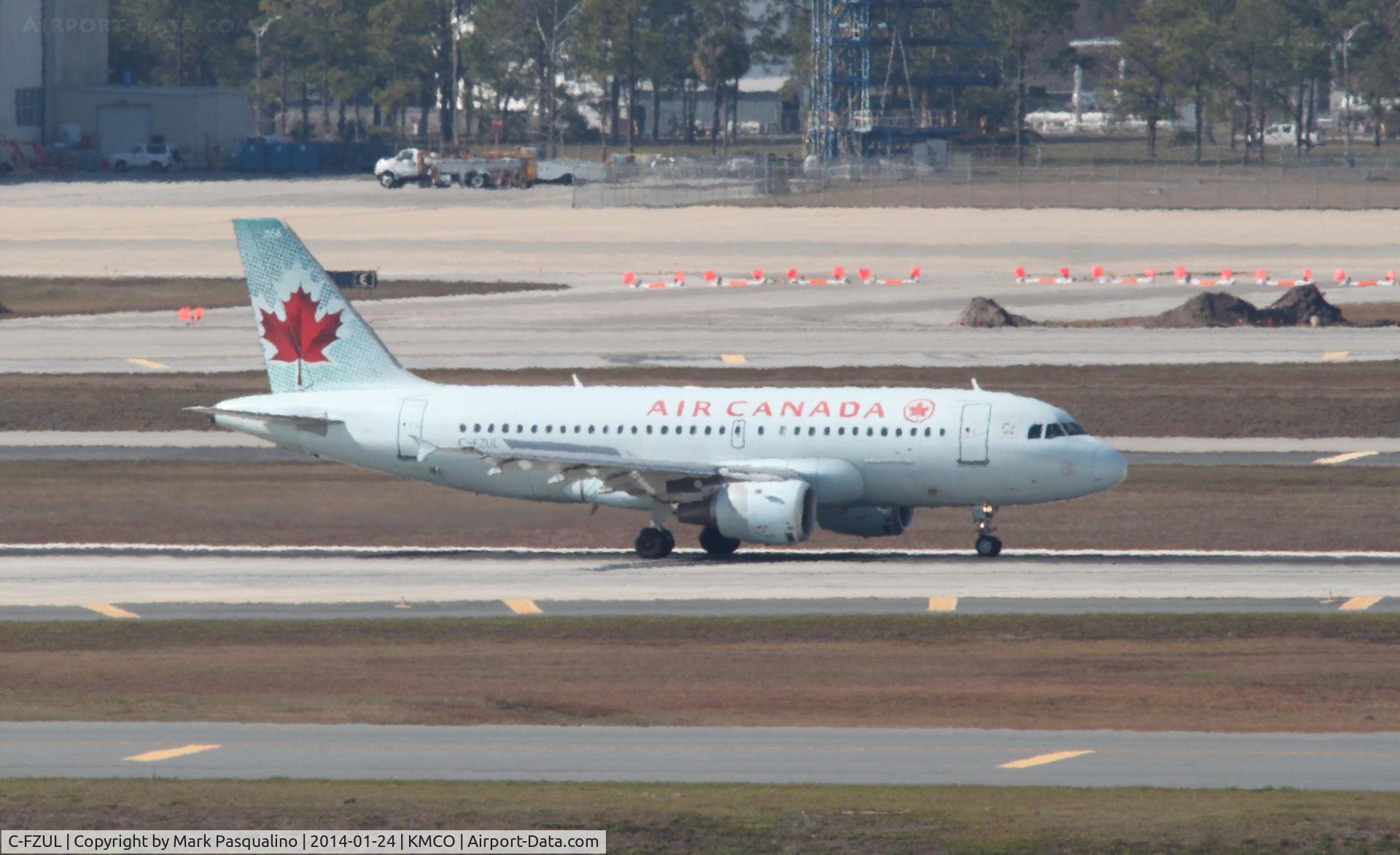 C-FZUL, 1997 Airbus A319-114 C/N 721, Airbus A319