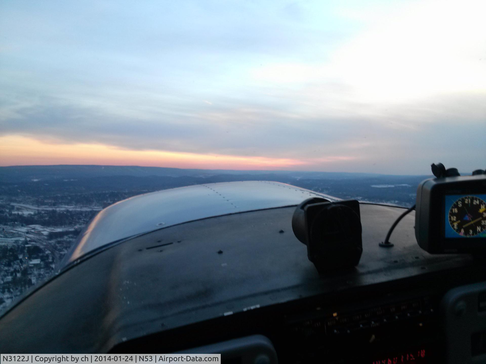 N3122J, 1966 Cessna 150G C/N 15065822, 1-24-14 cold 9deg