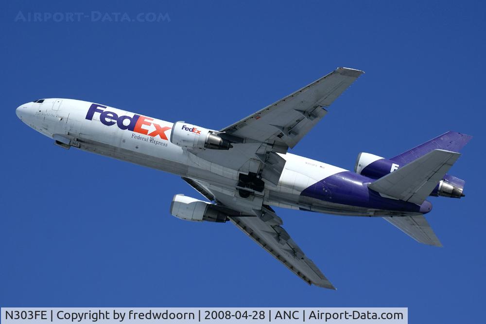 N303FE, 1973 McDonnell Douglas MD-10-30F C/N 46802, FedEx