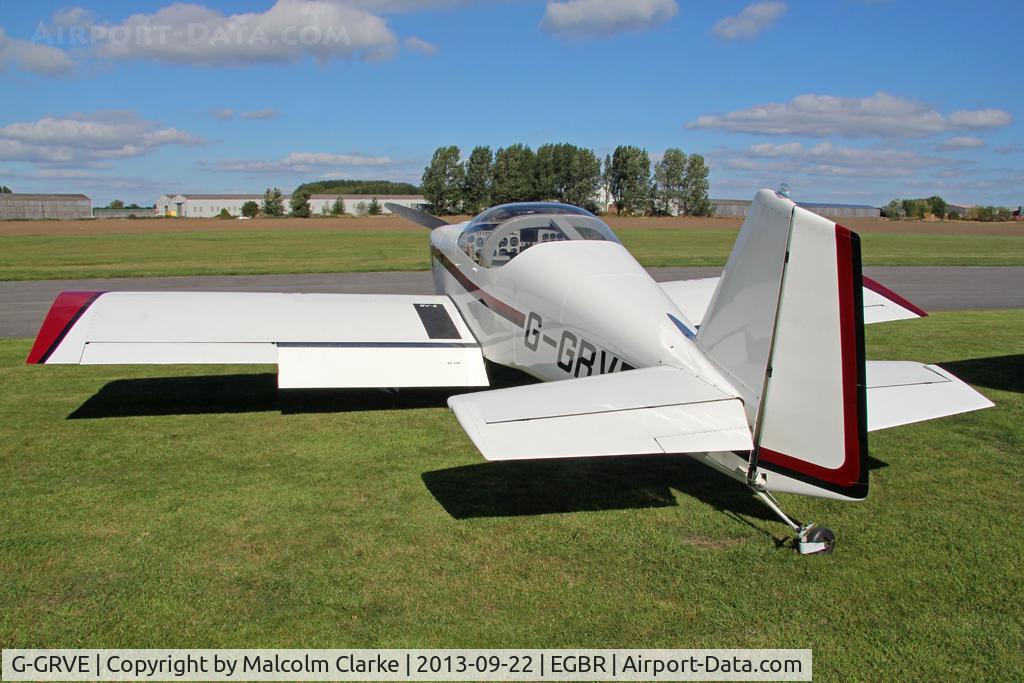 G-GRVE, 2007 Vans RV-6 C/N PFA 181-12566, Vans RV-6 at The Real Aeroplane Club's Helicopter Fly-In, Breighton Airfield, September 2013.