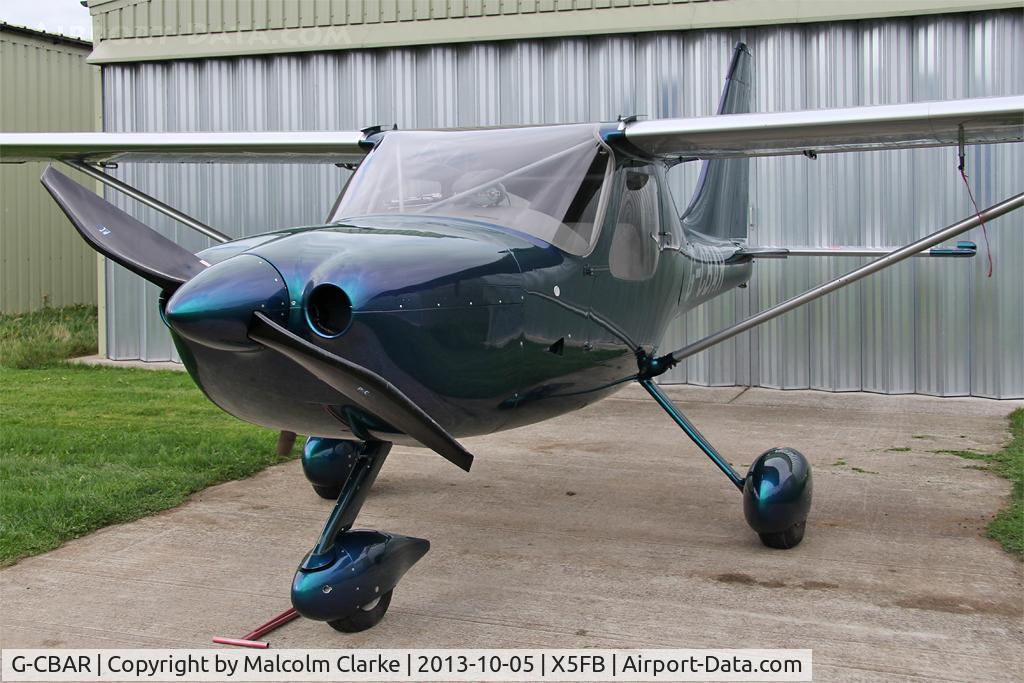 G-CBAR, 2003 Stoddard-Hamilton Glastar C/N PFA 295-13133, Stoddard-Hamilton Glastar, Fishburn Airfield UK, September 2013.