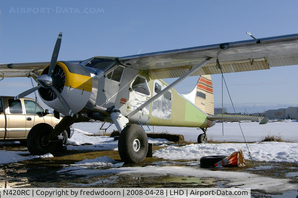 N420RC, 1959 De Havilland Canada DHC-2 Beaver Mk.1 C/N 1403, On tundra tires