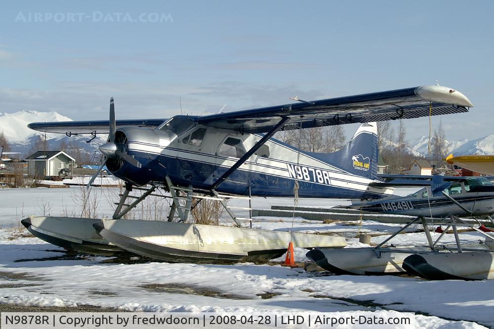 N9878R, 1956 De Havilland Canada DHC-2 MK. I(L20A) C/N 1135, Regal Air, on floats