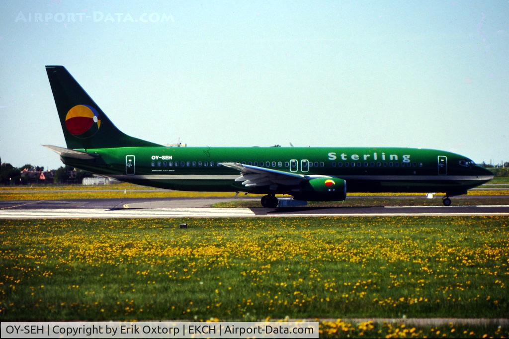 OY-SEH, 1999 Boeing 737-85H C/N 29444, OY-SEH ready for take off