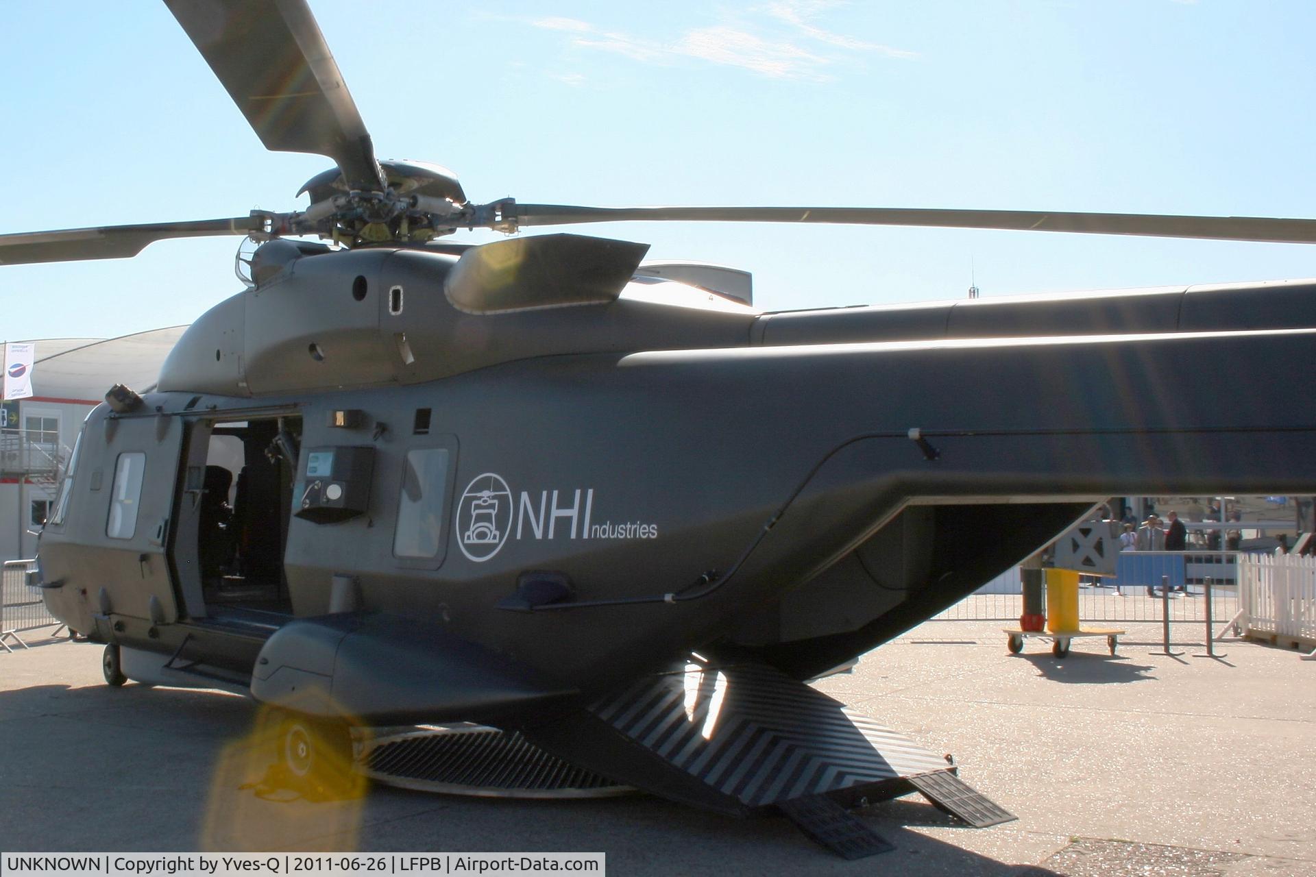 UNKNOWN, Helicopters Various C/N unknown, NHIndustries NH-90 Model, Paris Le Bourget (LFPB-LBG) Air Show in june 2011