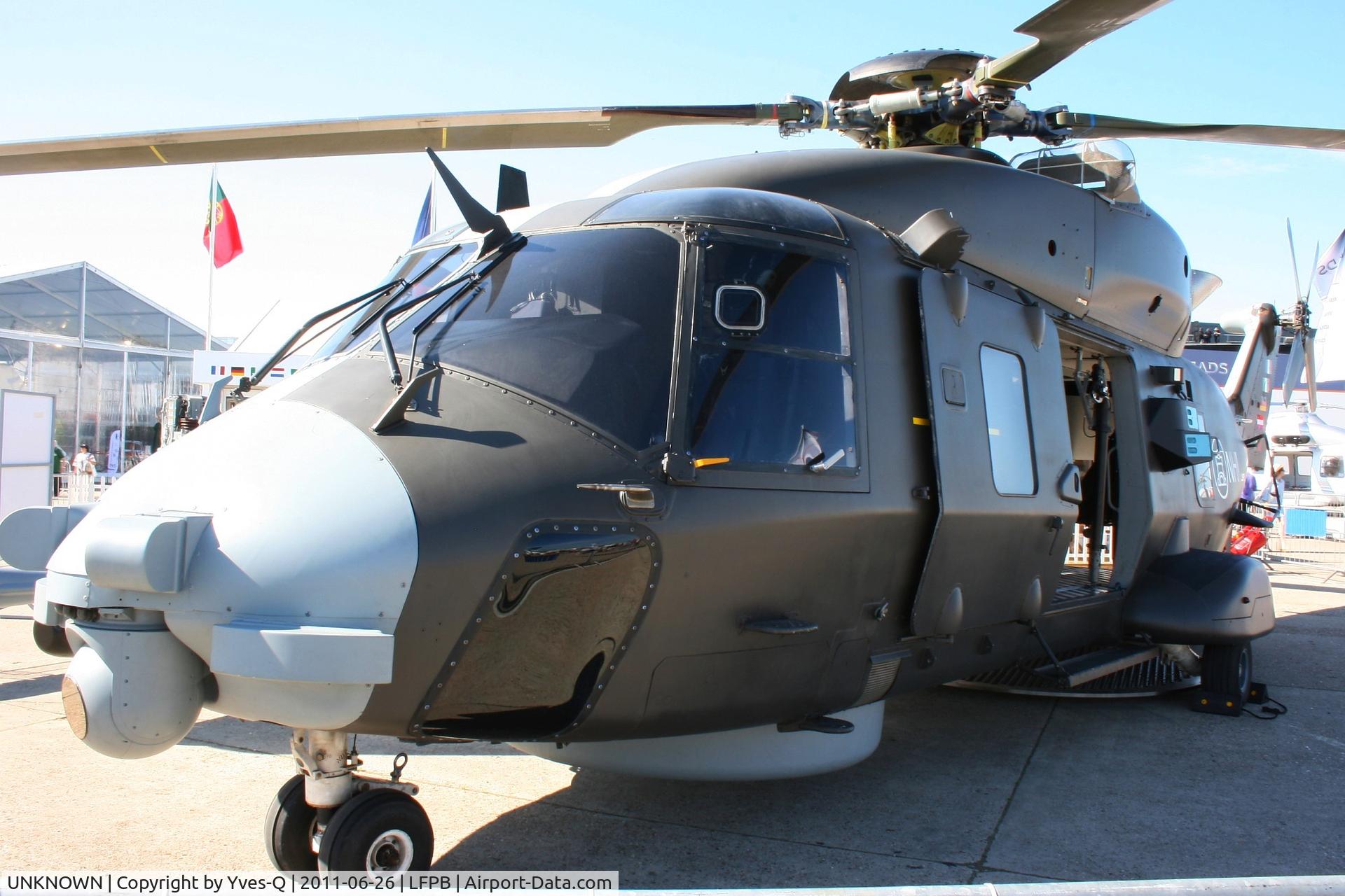 UNKNOWN, Helicopters Various C/N unknown, NHIndustries NH-90 Model, Paris Le Bourget (LFPB-LBG) Air Show in june 2011