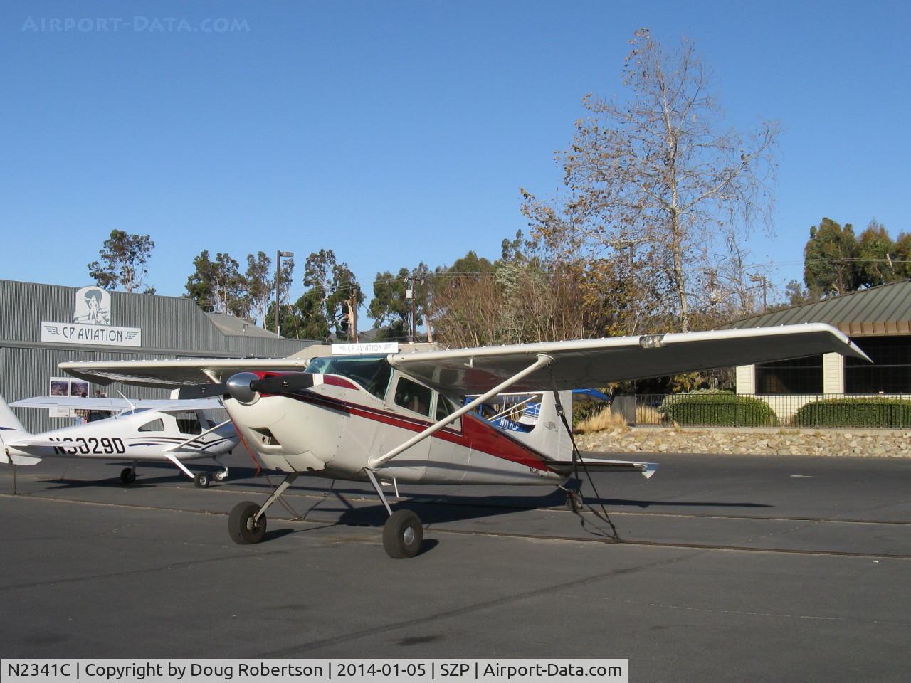 N2341C, 1953 Cessna 180 C/N 30641, 1953 Cessna 180, Continental O-470-A 225 hp, Horton STOL mods