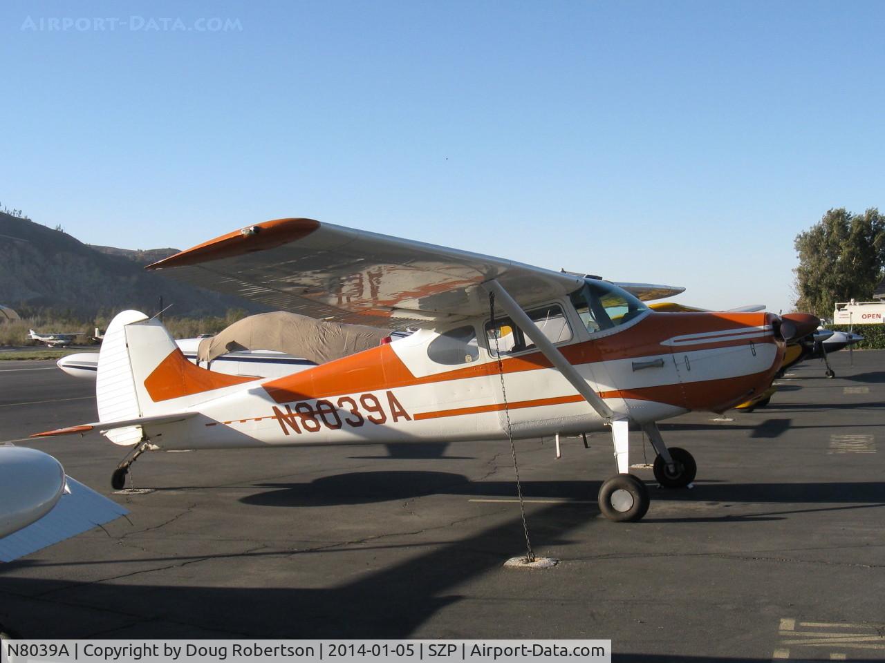 N8039A, 1952 Cessna 170B C/N 20891, 1952 Cessna 170B, Continental C145 145 Hp