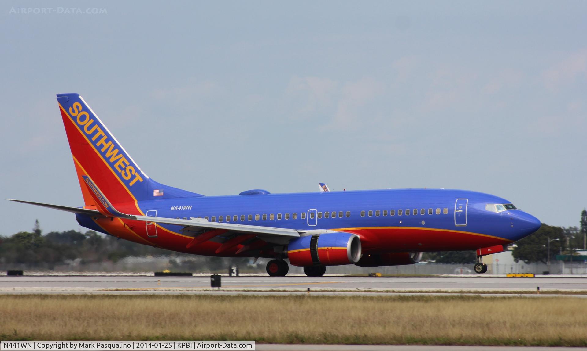 N441WN, 2003 Boeing 737-7H4 C/N 29837, Boeing 737-700