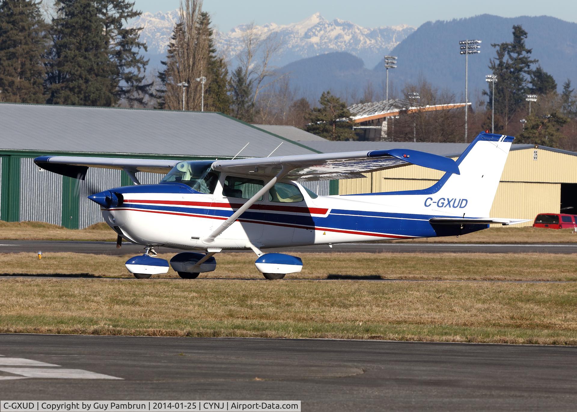 C-GXUD, 1974 Cessna 172M C/N 17262500, Ready to depart on a beautiful clear BC day